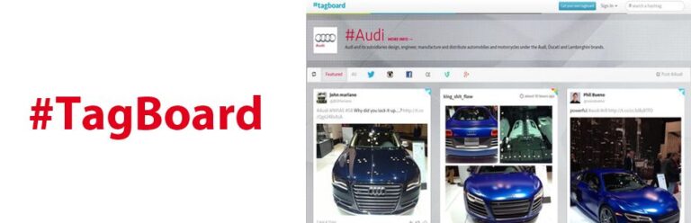 Tagboard, el buscador social de hashtag